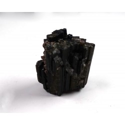 Terminated Black and Green Tourmaline Crystal Formation
