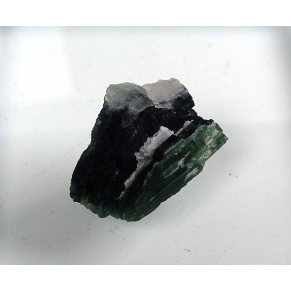 Green and Black Tourmaline from Brazil