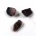 3 Pink and Black Tourmaline Pieces