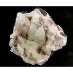 Dusty Pink Zeolite With Crystals Formation