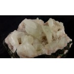 Dusty Pink Zeolite With Crystals Formation