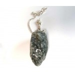 Rough Polished Jasper Pendulum