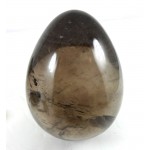 Clear Smokey Quartz Egg