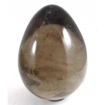 Clear Smokey Quartz Egg