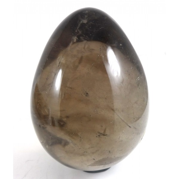 Clear Smokey Quartz Egg