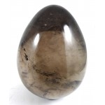 Clear Smokey Quartz Egg