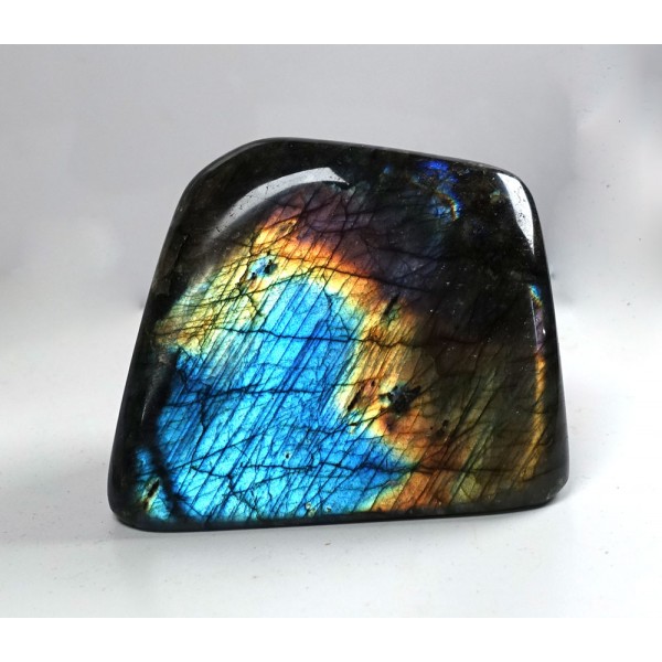 Vibrant Colours Labradorite Polished Face