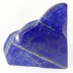Standing Lapis Lazuli Triangular Freeform