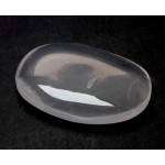 Polished Opalescent Girasol Quartz flatter Pebble
