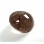Rutilated Smokey Quartz Seer Pebble Lens