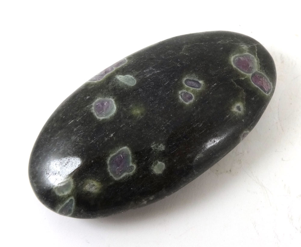 Ruby Nephrite Panel Polished Ruby in Nephrite Amphibole