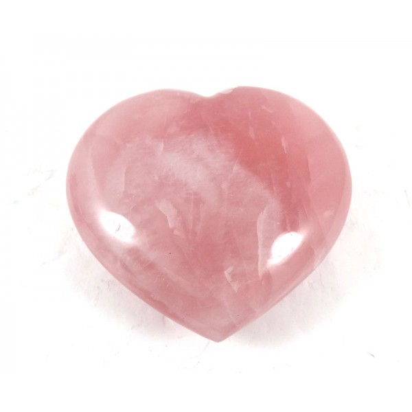 Pink Rose Quartz Heart