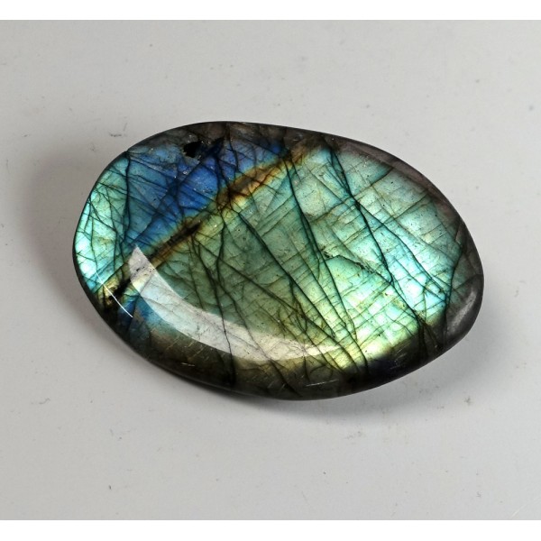 Labradorite Colourful Freeform Palmstone
