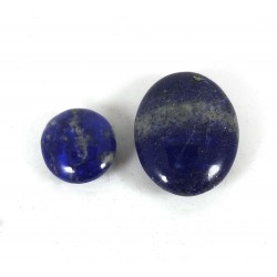 2 Lapis Lazuli Palm Stones