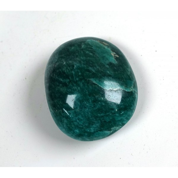 Deep Colour Amazonite Palm Pebble