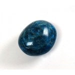 Blue Apatite Polished Stone from Madagascar
