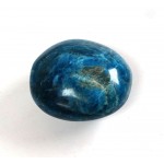 Blue Apatite Polished Stone from Madagascar