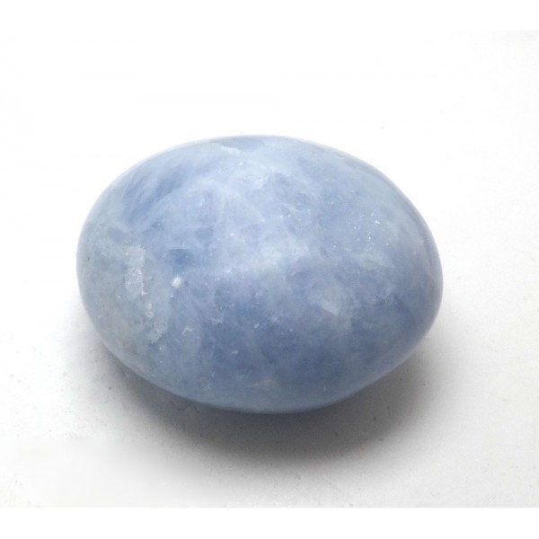 Blue Calcite Polished Pebble