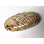 Feldspar and Smokey Quartz Freeform Palmstone