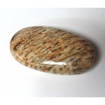 Feldspar and Smokey Quartz Freeform Palmstone