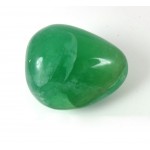Bright Green Chunky Fluorite Pebble