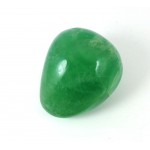 Bright Green Chunky Fluorite Pebble