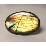 Golden Labradorite Freeform Palmstone