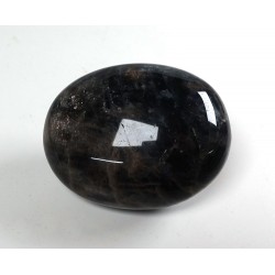 Black Moonstone Crystal Pebble