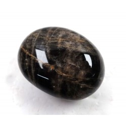 Black Moonstone Freeform Pebble