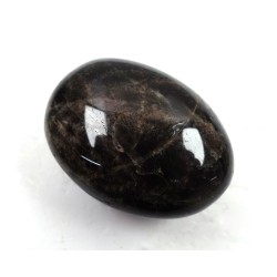 Dark Moon Stone Pebble Shape