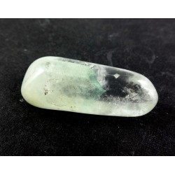 Clear Quartz Pebble with Chlorite Phantom