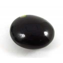 Black Tourmaline Palm Pebble