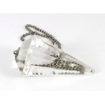 Faceted Quartz Pendulum Faceted Quartz Pendulum