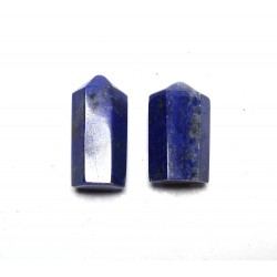 Pair Lapis Lazuli Polished Mini Tower Points