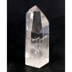 Chlorite Clear Quartz Carved Point