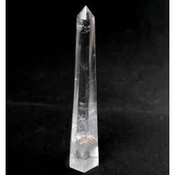 Clear Quartz Crystal Point from Madagascar