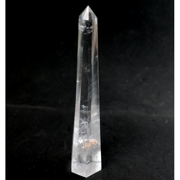 Clear Quartz Crystal Point from Madagascar
