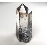 Polished Tourmalinated Quartz Point