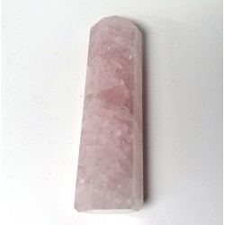 Rose Quartz Polished 6 Sided Point