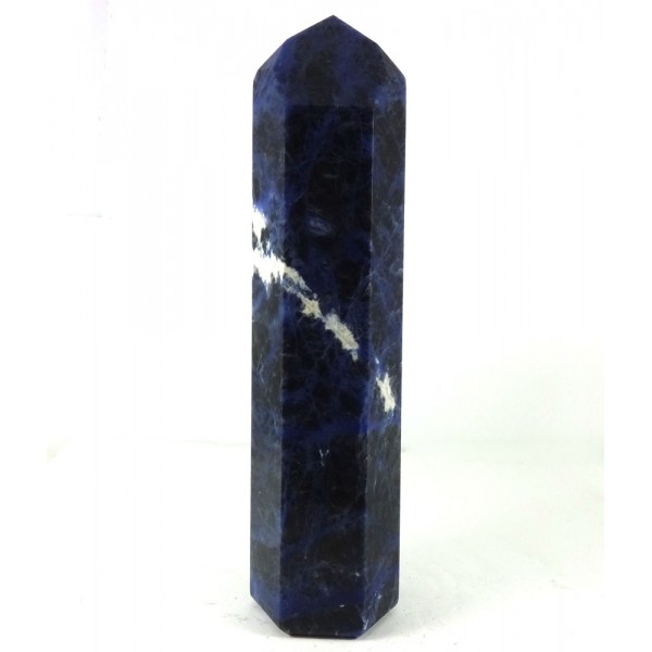 Polished Carved Sodalite Point Polished Carved Sodalite Point