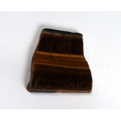 Brown Tiger Eye Freeform Slice