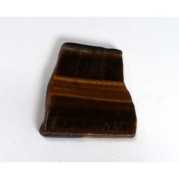 Brown Tiger Eye Freeform Slice Brown Tiger Eye Freeform Slice