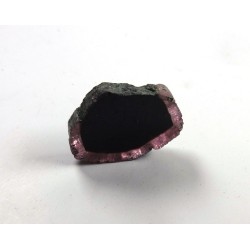 Black tourmaline with Pink Edge Crystal Slice