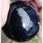 Rare Blue Indonesian Amber Sphere