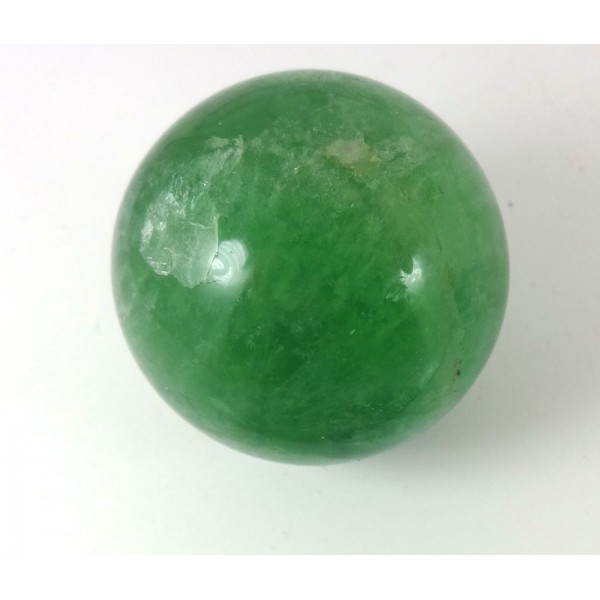 Green Fluorite Crystal Ball