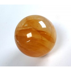 Orange Quartz Golden Healer Sphere