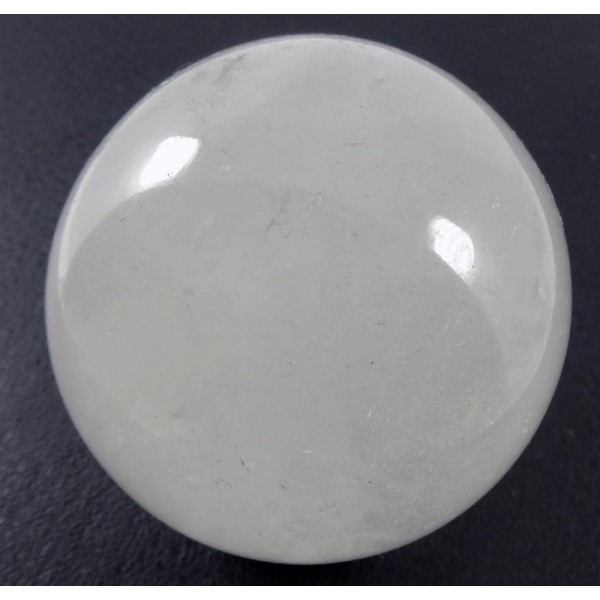 Small Milky Quartz Crystal Sphere from Brazil