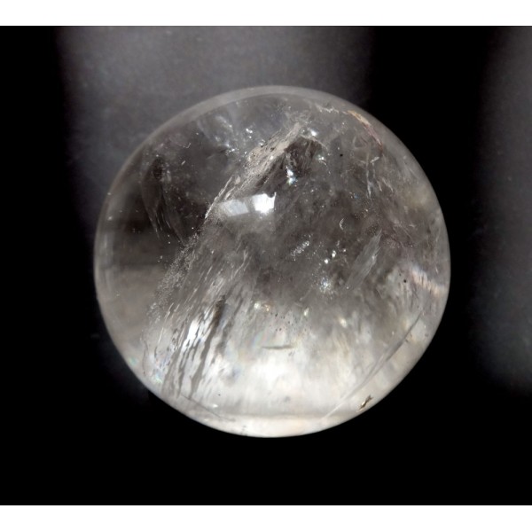 55mm Clear Quartz Crystal Ball from Madagascar
