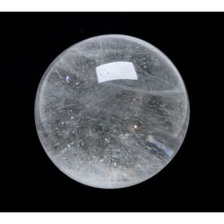 66mm Clear Quartz Crystal Sphere from Madagascar