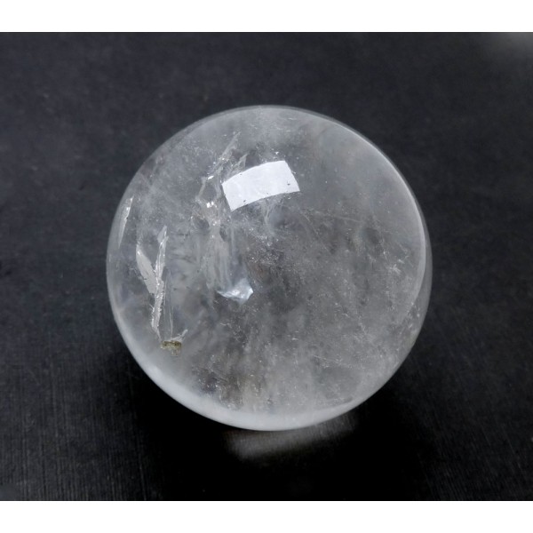 46mm Clear Quartz Crystal Ball from Brazil